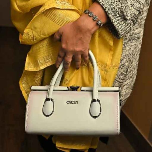 Off-White Caprese Structured Handbag
