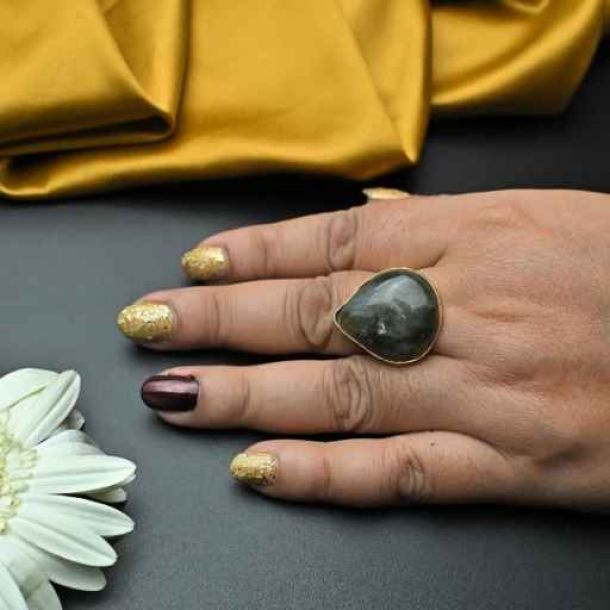 Stone Ring & Floral Display